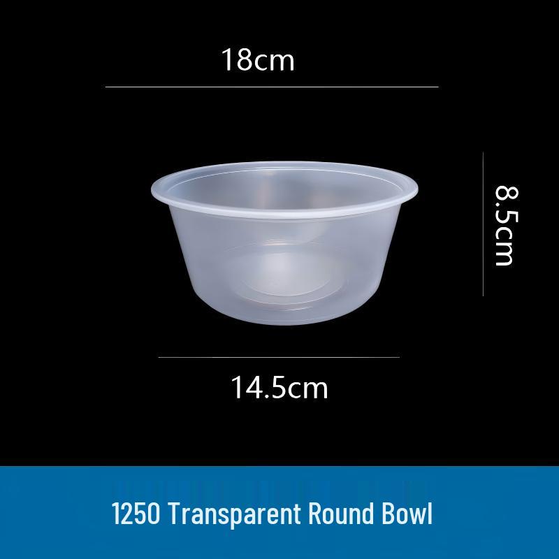 Tongyuan Disposable Round Plastic Food Containers & Lids