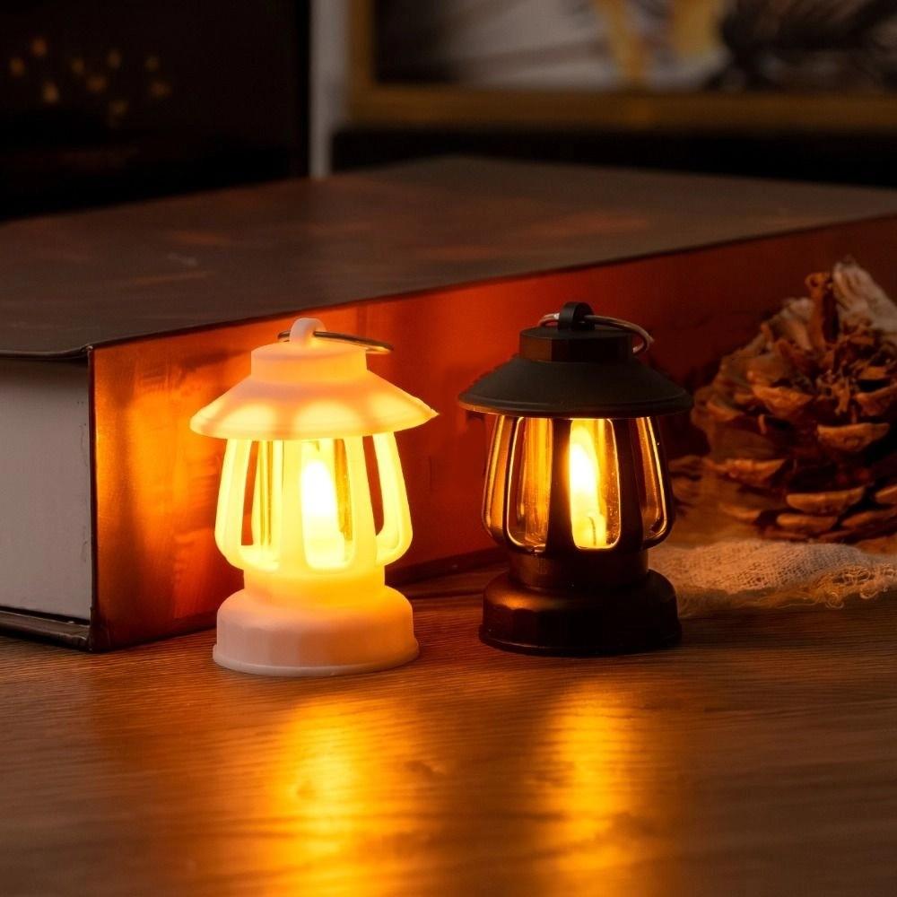 Creative LED Electronic Candle Light Flameless Outdoor Hanging Small Lanterns  Party Supplies
