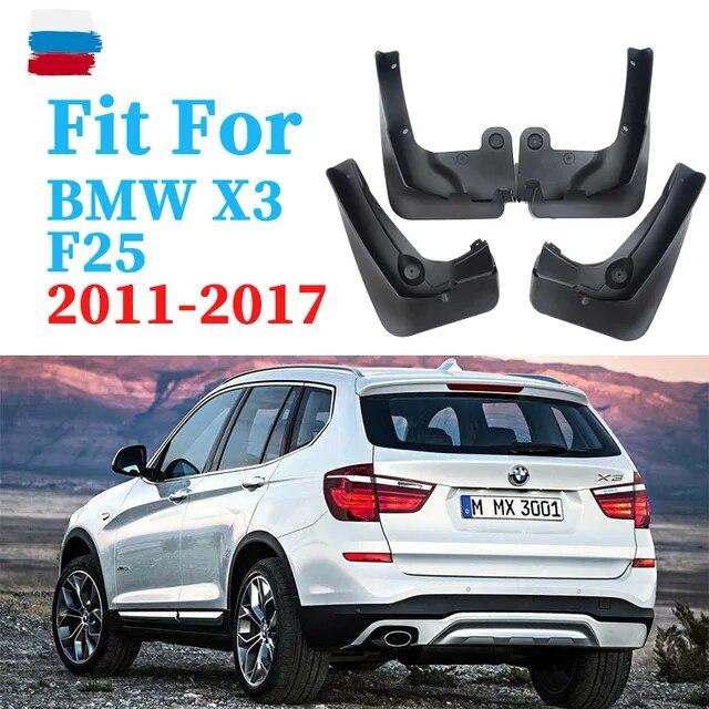 Auto-Kotflügel für BMW X3 F25 Original Spritzschutz Kotflügel Schmutzfänger Auto Kotflügel Autozubehör Auto Styline 4 Stück 2011–2017