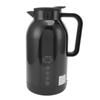 Auto Heizbecher Tragbarer Edelstahl Elektrischer Wasserkocher für Tee Kaffee Schwarz 1300ML