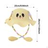 Kids Bunny Hat Lighted Bucket Cap Fashion Sun for Outdoor Sports Vocation