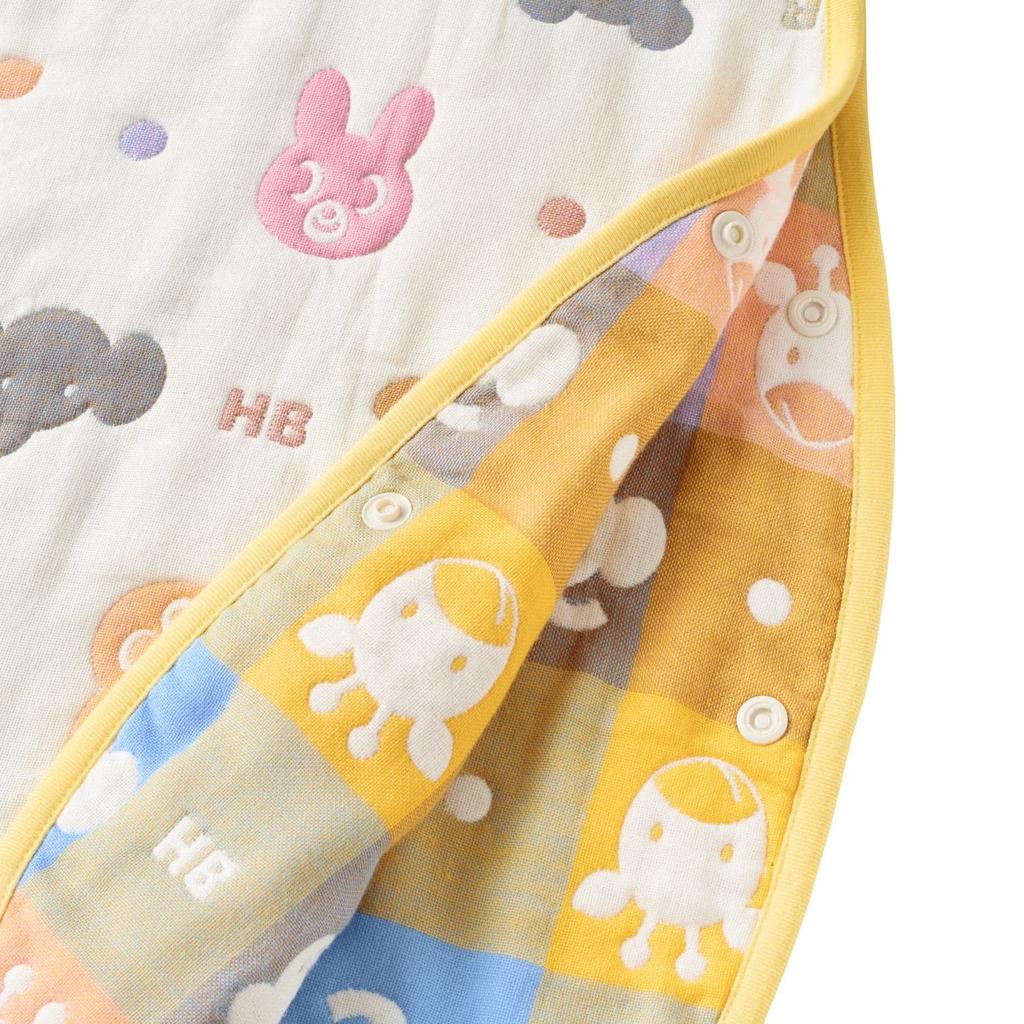 MIKIHOUSE HOT BISCUITS Gauze Boys and One Size Fits Sleeper, Girls, Baby, Kids, Multicolor, All, 76-8040-496
