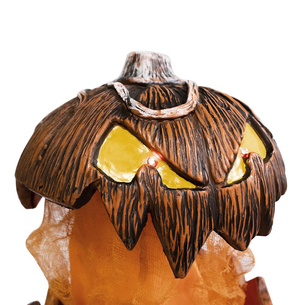Jack-O-Lantern Decor Unique LED Devil Pumpkin Lantern Halloween Evil Pumpkin Lamp for Haunted House Porch Yard Party Decor
