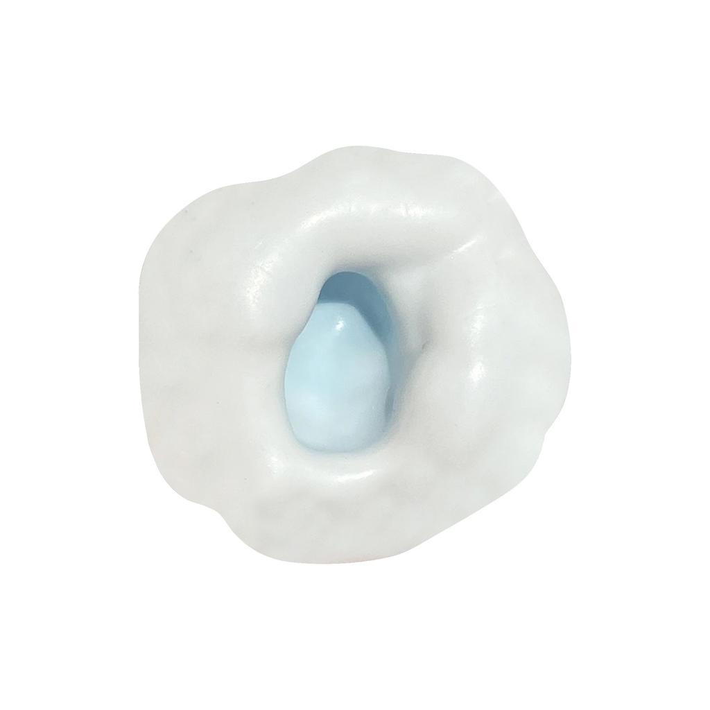 Simulated Ice Skin Handmade Ball Pinching Toy Sticky Suction Finger Stress Relieving Ball Funny Badget for Adults Children