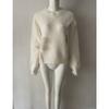 Women S Loose Knit Pullover Sweater In European American Style