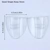 1 Pair Universal Glasses Safe Protection Safety Eye Glasses Side Shields Clear Eye Flexible Side Cover Eyeglasses Goggles