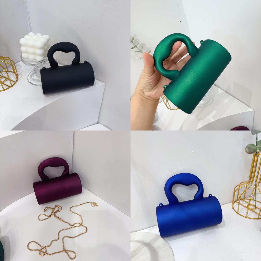 Trendy Street Style Small Acrylic Tote With Magnetic Closure For Women