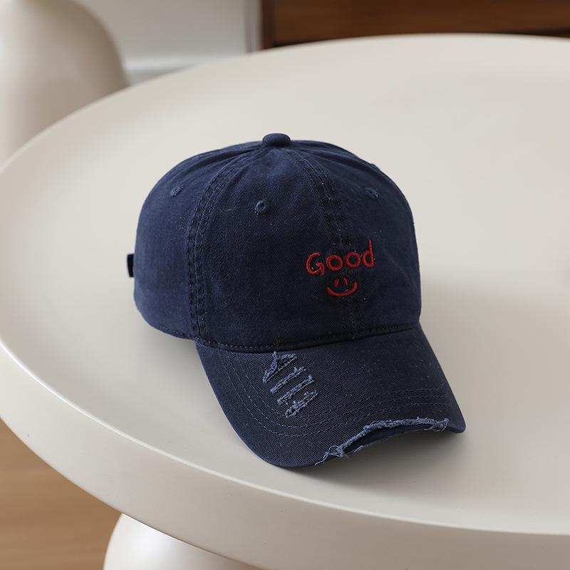 Korean Style Soft Top Kids' Baseball Cap with Sun Protection - Unisex Spring/Autumn Visor Hat