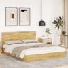 VidaXL Bed Frame with Headboard Without Mattress 160 X 200 Cm 3315740