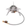 Portable Windproof High-Fire Mini Camping Gas Stove - Stainless Steel Foldable Design