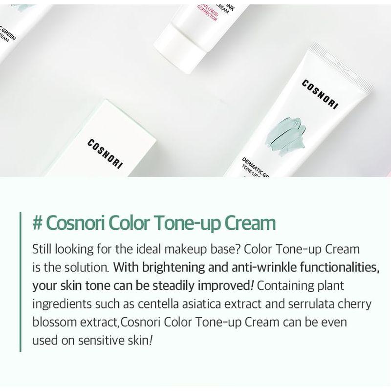 Cosnori Dermatic Green Tone Up Creme