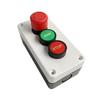 10A Start Stop Exigent Stop Switch Red Green Control Push Button Switch Station With Box Versatile Control Configuration