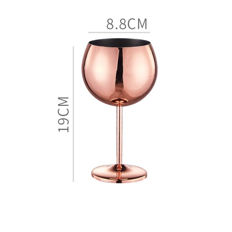 Stainless Steel Wine Glases Creative Agave Cup Liquor Cocktail Goblet Juice Tumbler Bar Party Wedding Restaurant Drinkware Cup