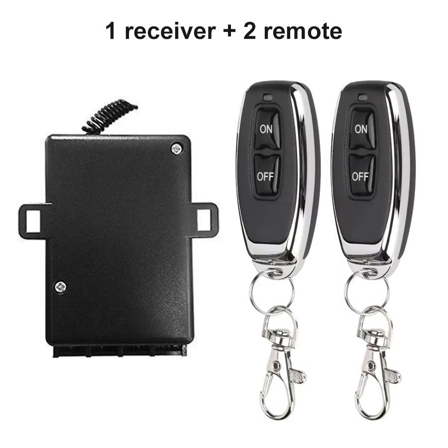 RF433mhz Wireless Remote Control Switch Relay Switch 12V 24V 220V 110V ON OFF Transmitter for Light Lamp Motor Water Pump Door