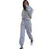 European & American Women’s Casual Autumn/Winter Sweatshirt Jacket & Sports Set