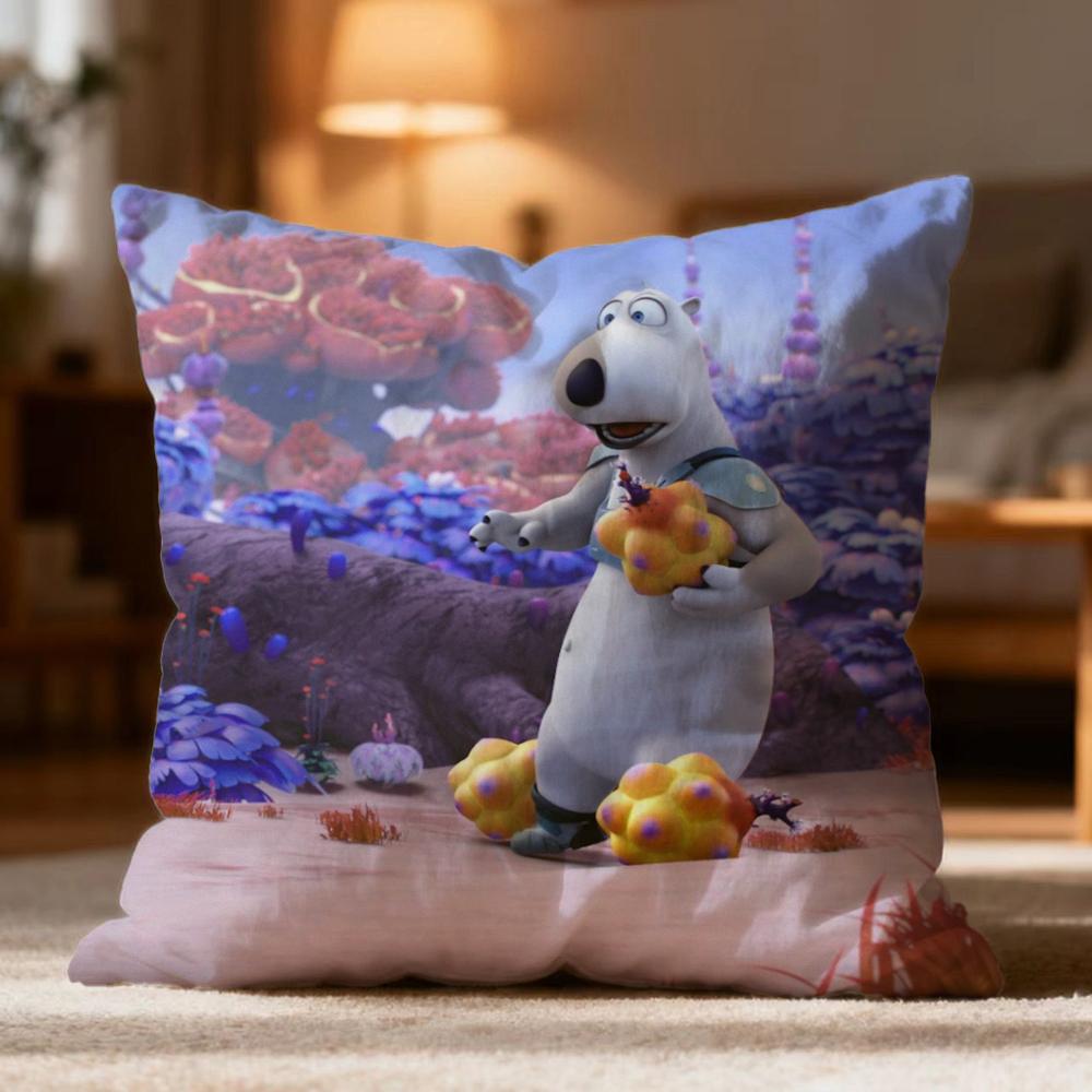 Popular BBackkomed Cushion Cover Soft Washable Pillow Case Multi-Scene for Couch Bed Travel Office Use
