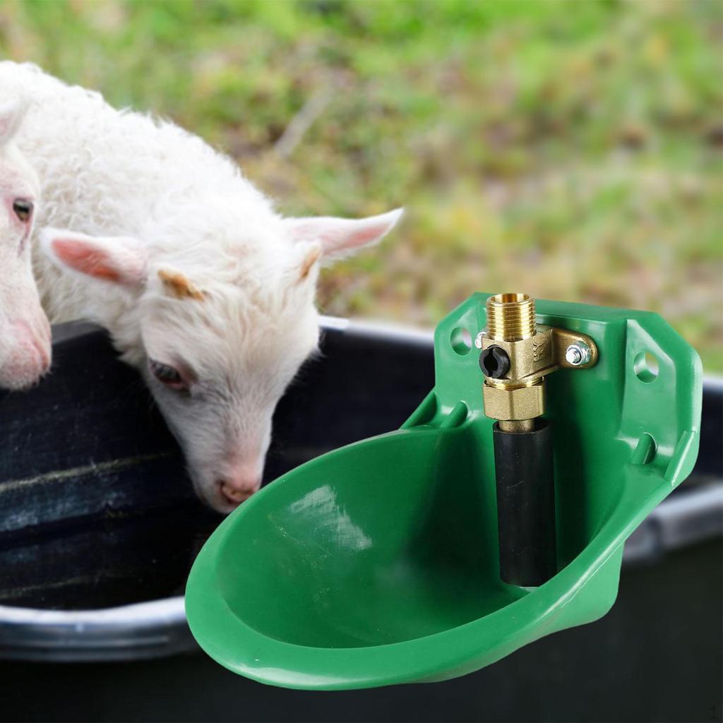 Automatic Sheep Water Bowl Drinker Practical Livestock Waterer Farm Animal Feeder for Dog