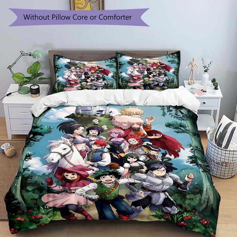 Fantasy Adventure Journey Print 3Pcs Bedding Setduvet Cover With 2 Bedropillowcase Home Birthday Gift