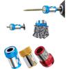 Magnetic Ring 1/4"Metal Screwdriver Bit Magnetic Ring For 6.35mm Shank Anti-Corrosion Drill Bit Magnet Powerful Ring Tool