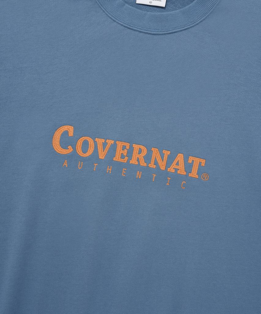 COVERNAT Authentic Logo Sweatshirt Blue