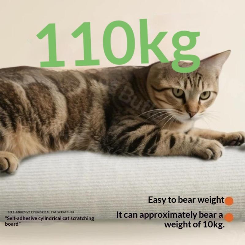 Planche à gratter verticale pour chat Fixation murale Arbre à chat Autocollante Griffoir mural pour chat Murale Jouet pour chat Échelle d'escalade Sticker mural