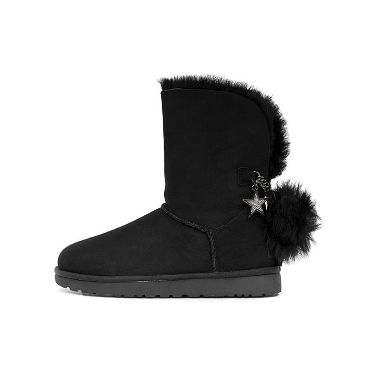 (WMNS) UGG Classic Bling Charm Boot  Black  Women s 1095717-BLK EU 36