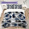 Simple Geometry Pattern Bedding uilt Set uilt Cover Pillowcase Home Decoration Birthday Gift (1 * duvet cover + 2 * pillowcase  without core)19