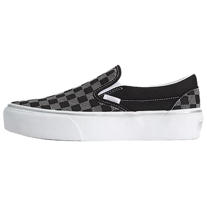 Vans CLASSIC SLIP ON Skateboard Shoes Unisex Black Sneakers VN000EA9CJK