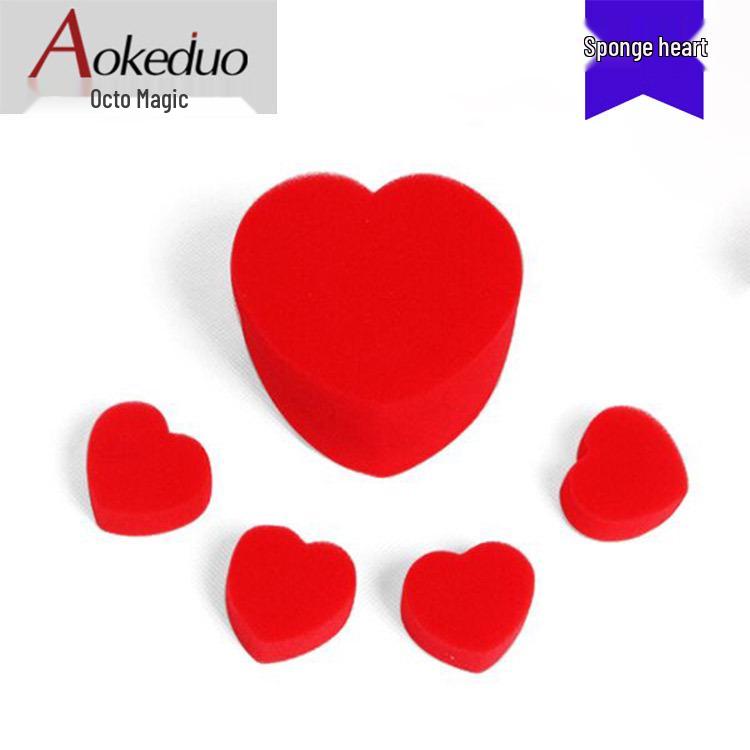 Heart-to-Heart Magic Cotton Sponge Props