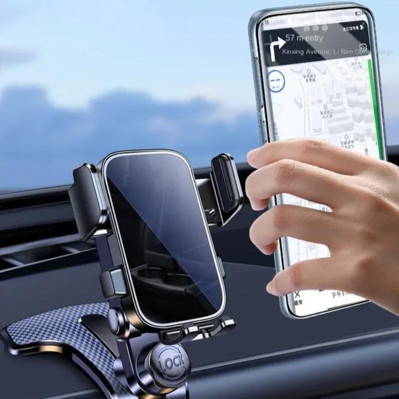 Mobile Phone Car Holder New Style Central Control Instrument PanelMulti-functional Car Universal Navigation Special Fixed Anti-s