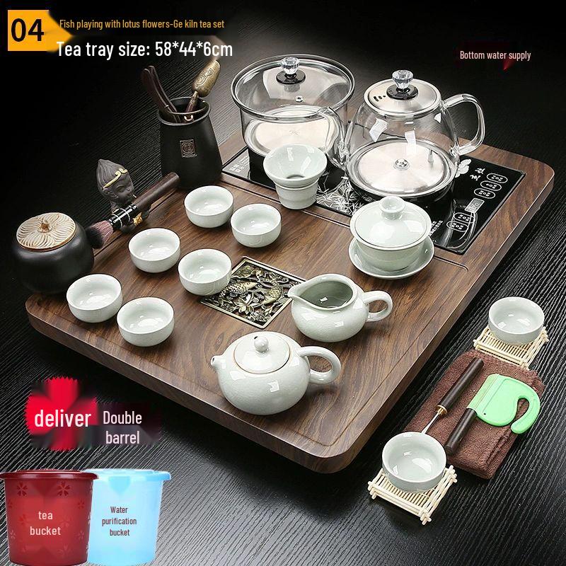 Jiakangming Automatic Zisha Kung Fu Tea Set