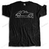 Cotton Summer Short Sleeve Original Sketch Classic Car Tshirt Classic 2CV Many Color Tops Fashion Unisex Teeshirt Bigger Size