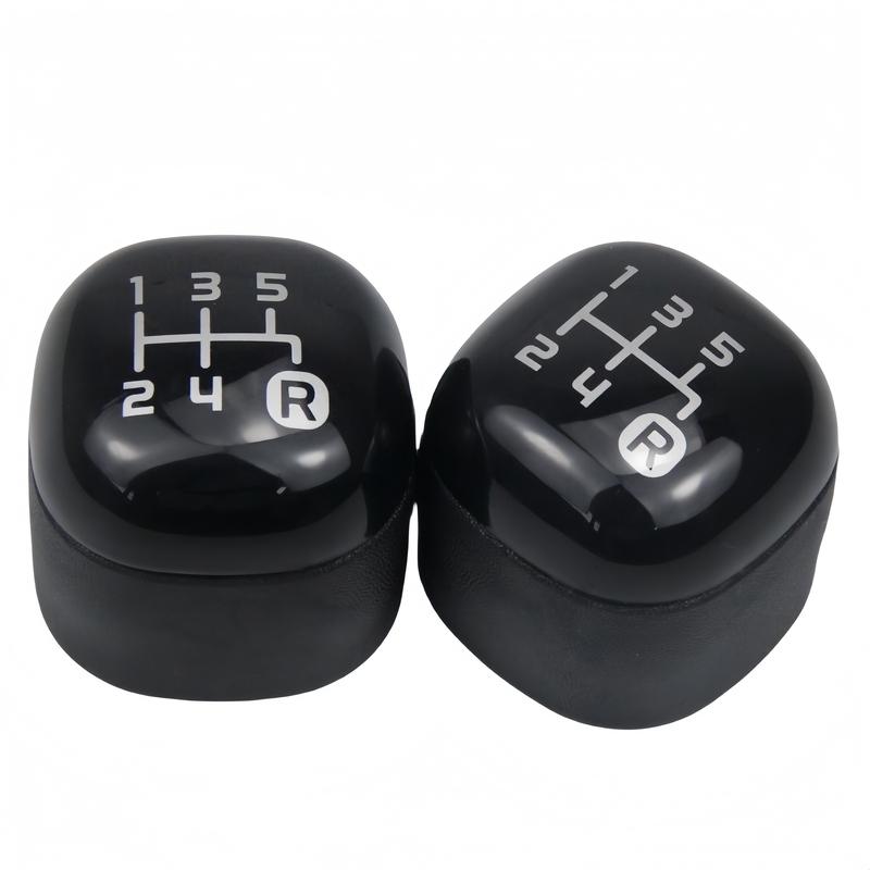 Gear Knob Stick Button Head For Fiat For Panda 2012-on Manual Transmission Handle 5 Speed Black Car Gear Shift Knob Handball