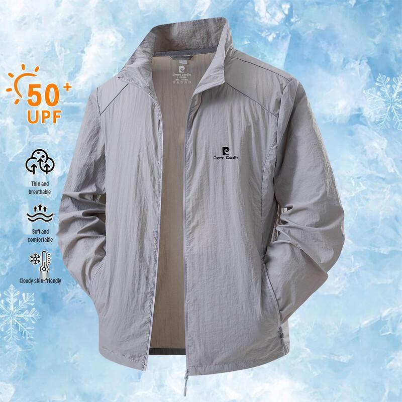 Pierre Cardin Men s UPF50+ UV Protection Lightweight Sun Jacket M