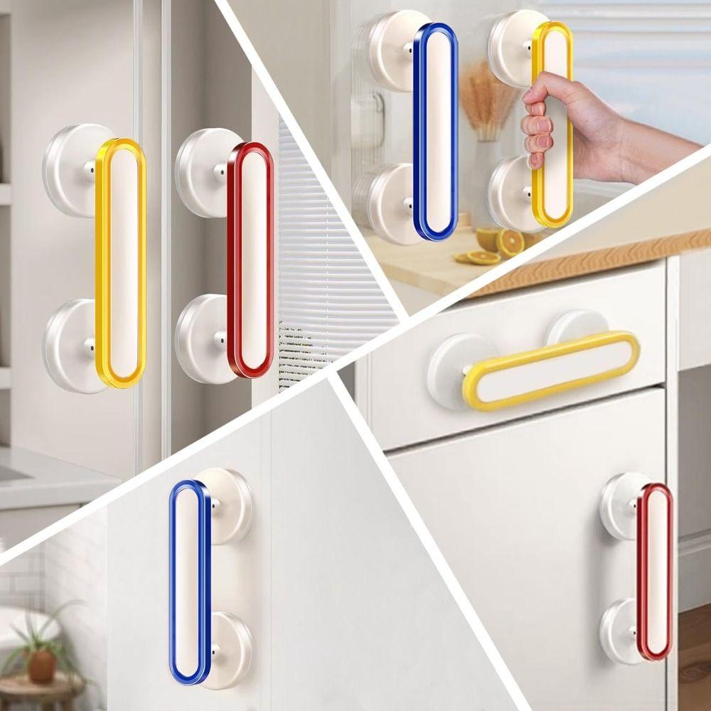 Strong Adhesion Suction Cup Door Handle Multi-Purpose Suction Cup Door Pull Refrigerators