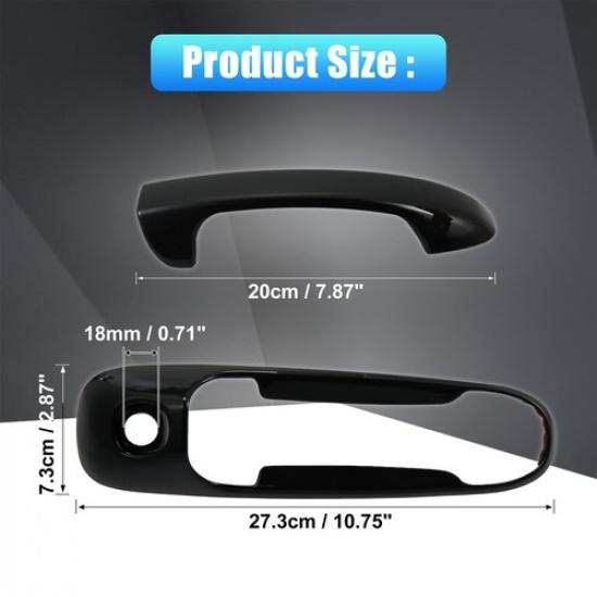 Car Exterior Door Handle Cover Four  for Dodge for Ram 1500 2002-2008