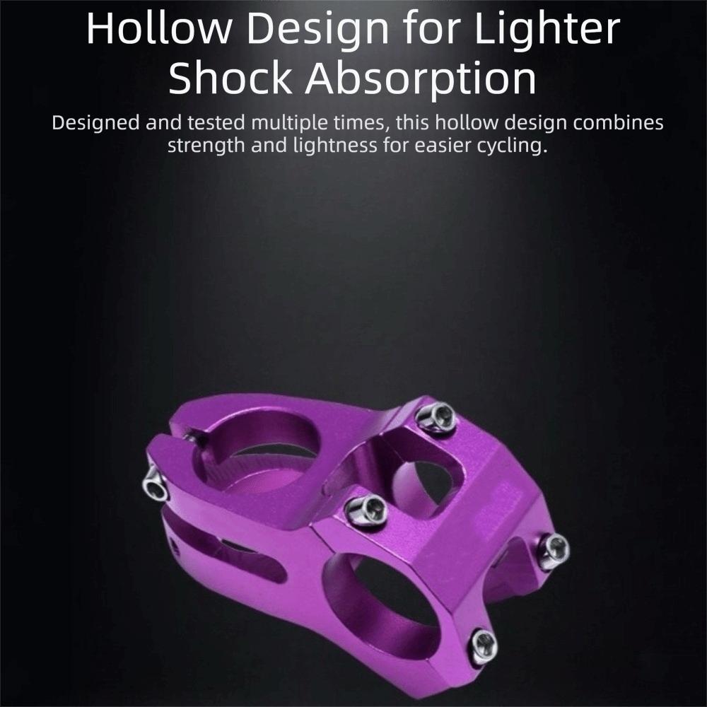25.4/31.8mm Pipe Mountain Bike Stem Aluminum Zinc Zinc Alloy Bike Riser Stem Mountain Biking