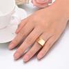 Mode Männer Edelstahl Plain Square Hochzeit Finger Ring Band Punk Schmuck