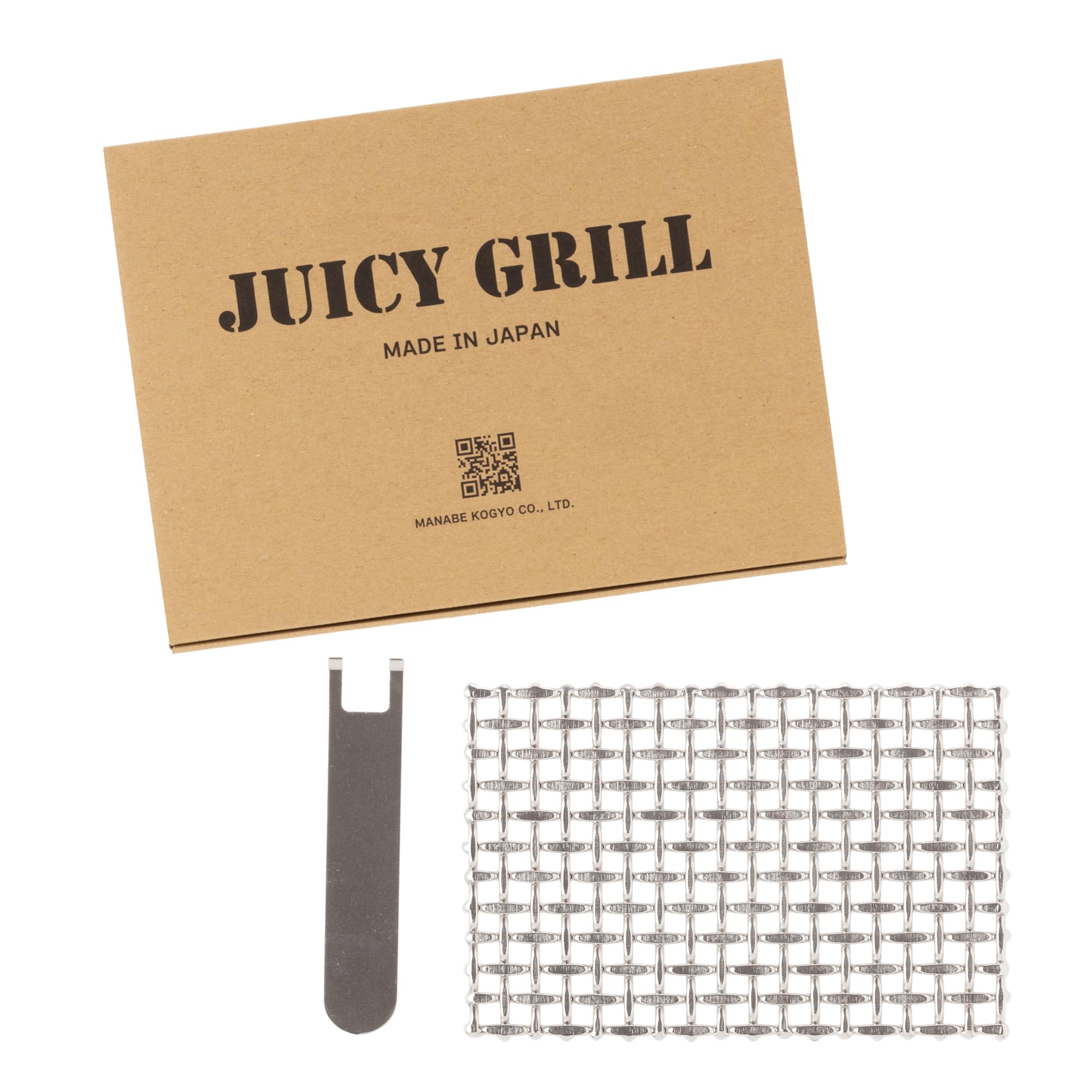 

Manabe Kogyo Juicy Achieve grilling results for stainless steel grilling net for slow and even Barbecue net for solo Co., Ltd. Grill