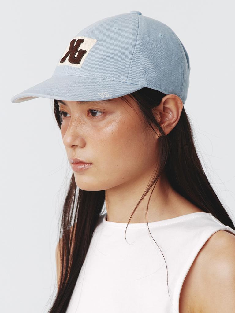 KIJUN Kj Emblem Cap Unisex Sky Blue