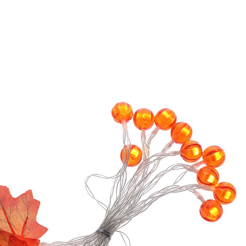 Thanksgiving For Indoor Outdoor Garden DIY Halloween Home Decor Lights String ornament Garland Lamp