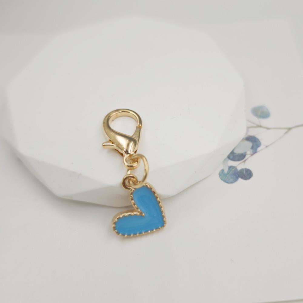 20pcs Elegant Love Pendants Colorful Beaded Bag Pendant Funny Shoe Accessories Pendant  Party
