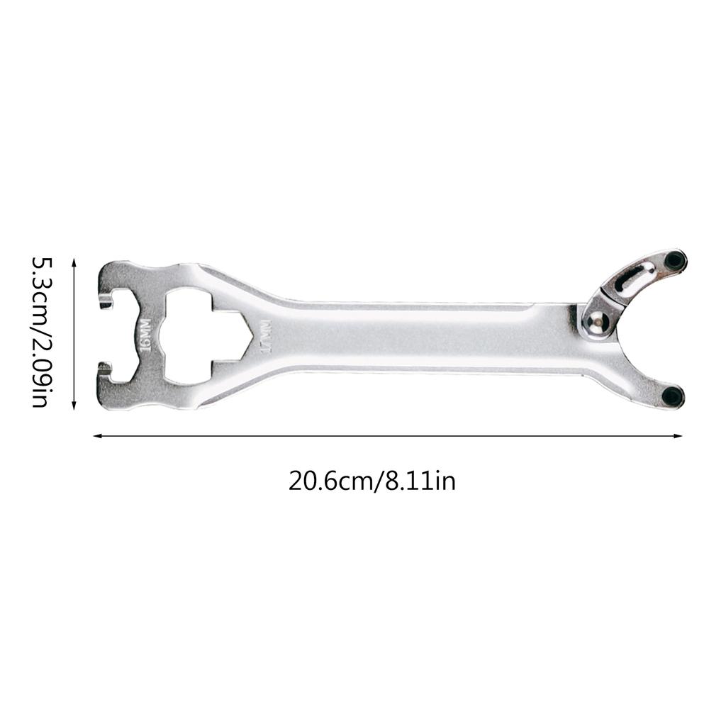 BB MTB/Road Bike Bottom Bracket Wrench BB Bottom Bracket Installation And Removal Tool Suitable for Central Axis Wrench