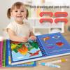 Magic Water Drawing Book: Reusable Children's Coloring & Graffiti Toy