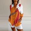 Womens Button Down Shirts Cotton Linen Long Sleeve Dress Shirts Casual Summer Tops Work Blouses