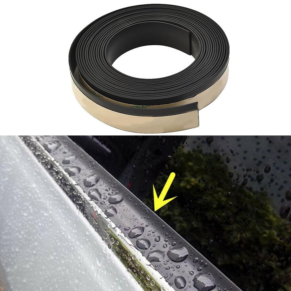 Door Sealing Strip Rubber Seal Sealed Strips Side Visor Weatherstrip 13FT Car