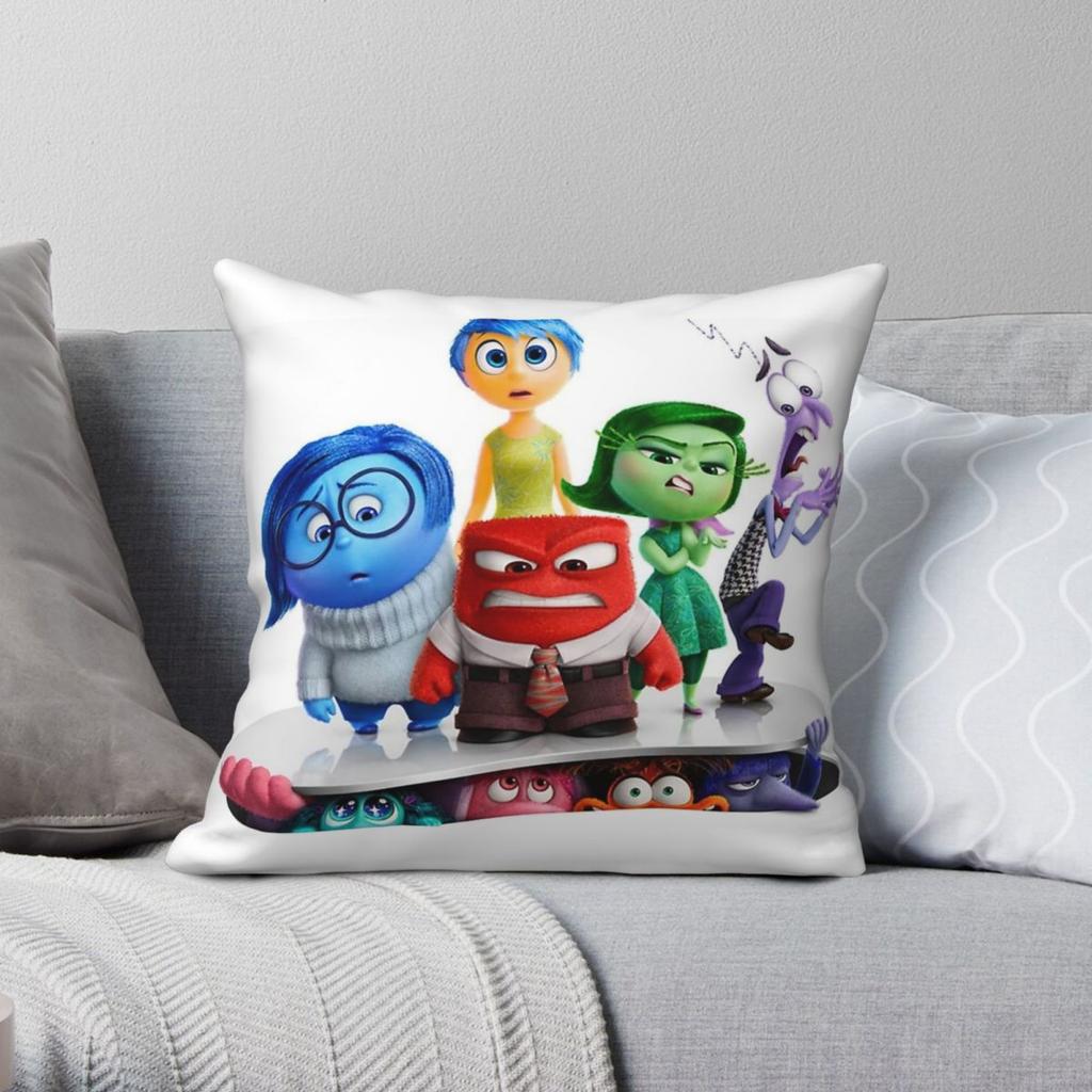 Inside Out Stuff Pillowcase Polyester Linen Velvet Printed Zip Decor Home Cushion Cover Wholesale