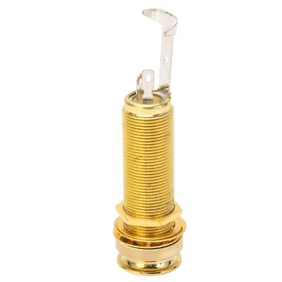 Guitar Bass Barrel   1Celsius4 Inch Reduce Noise Metal Cylinder Output   Socket for Electric Guitars Basses