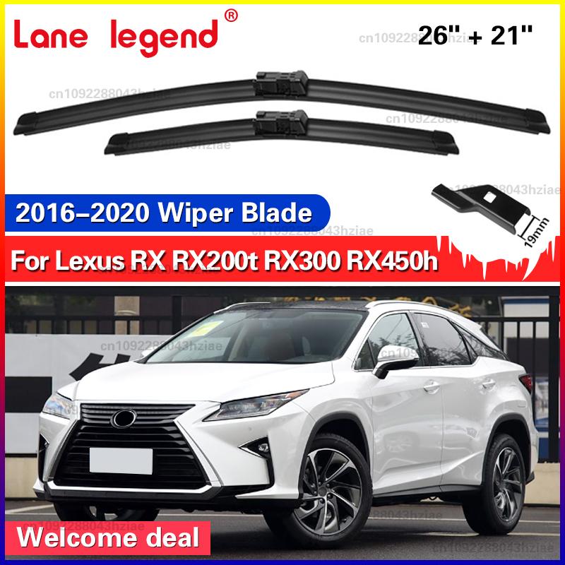Car Wiper Blades for Lexus RX RX200t RX300 RX450h 2016~ 2017 2018 Front Window Windshield Car Accessories 300 200t 450h Lexus RX