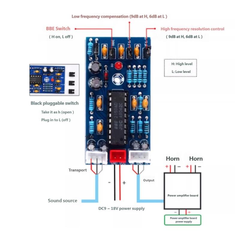 DIY Friendly Sound Effect Preamplifier Board With Enhances Bass For Music Enthusiasts In Home Entertainment Systems